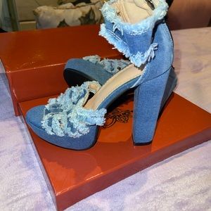 Blue Jean heels